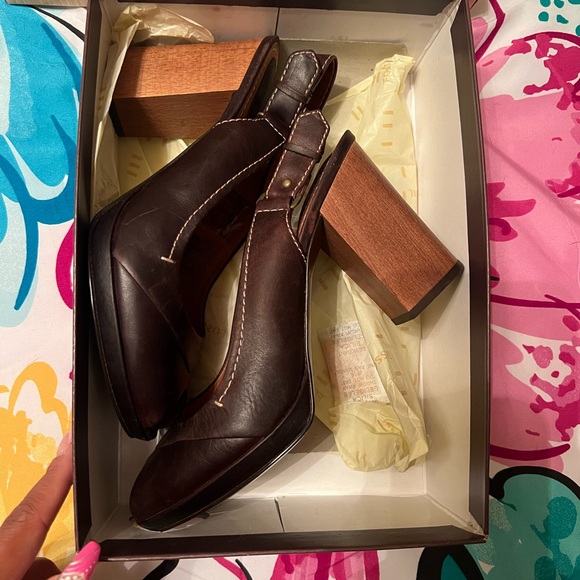 Fossil Peep Toes - Picture 3 of 14
